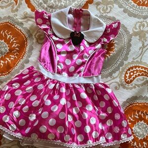 Disney Pink and White Minnie Mouse Halloween Costume